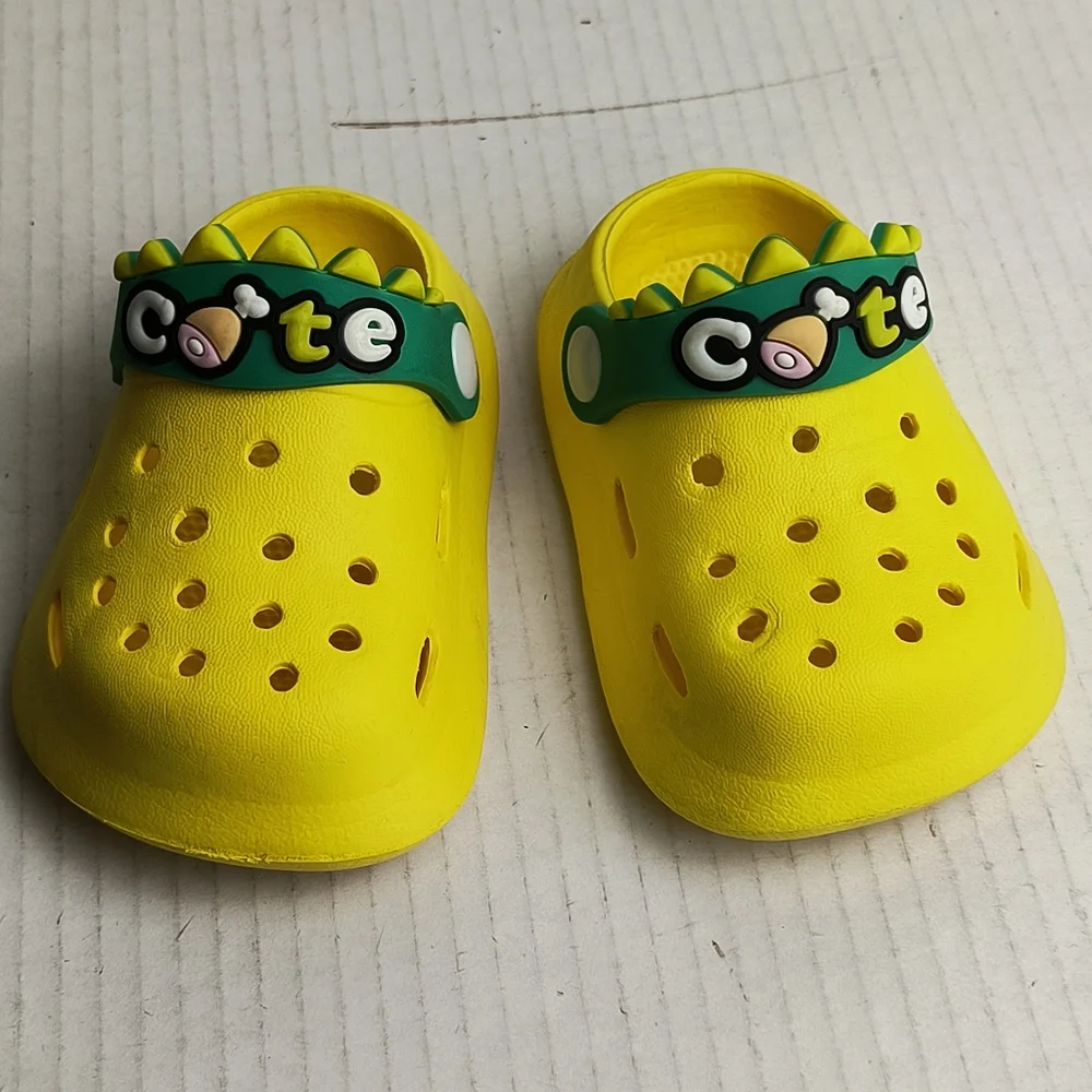 Baby Clog 1.5 Vibrant Yellow and Green